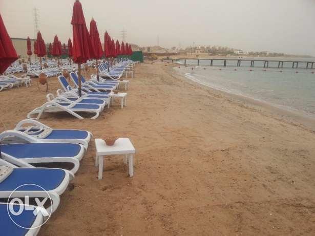 Seaview Chalets In Porto South Beach - Families Only Ajn Suchna Zewnętrze zdjęcie